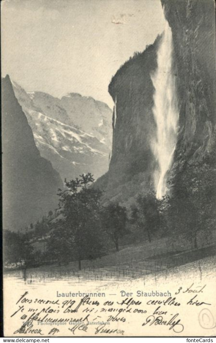 Lauterbrunnen BE Lauterbrunnen Staubbach
