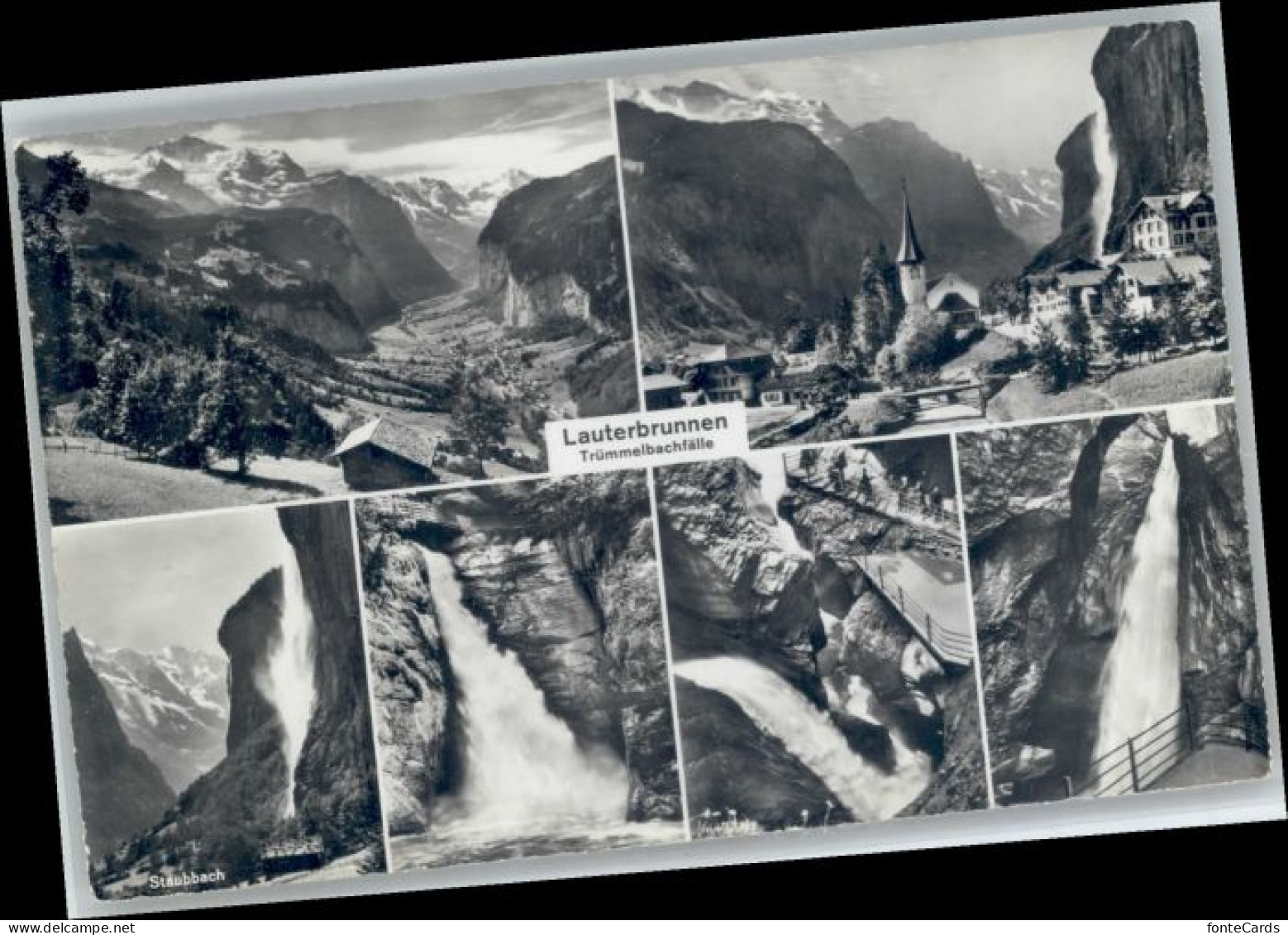 Lauterbrunnen BE Lauterbrunnen Truemmelbachfaelle *