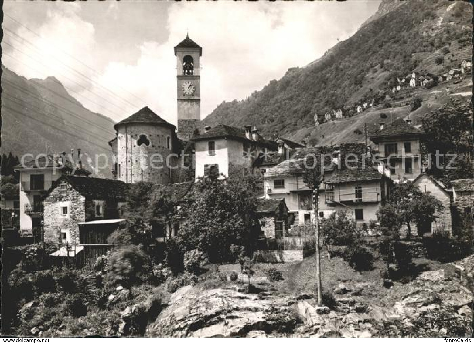 Lavertezzo Ortsansicht Val Verzasca