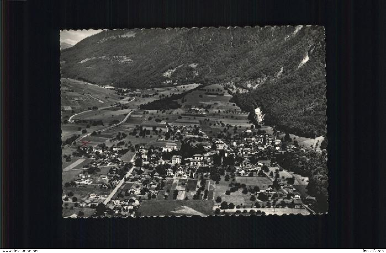 Lavey-les-Bains Fliegeraufnahme