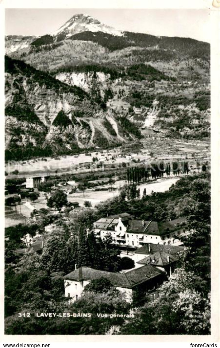 Lavey-les-Bains VD Vue generale