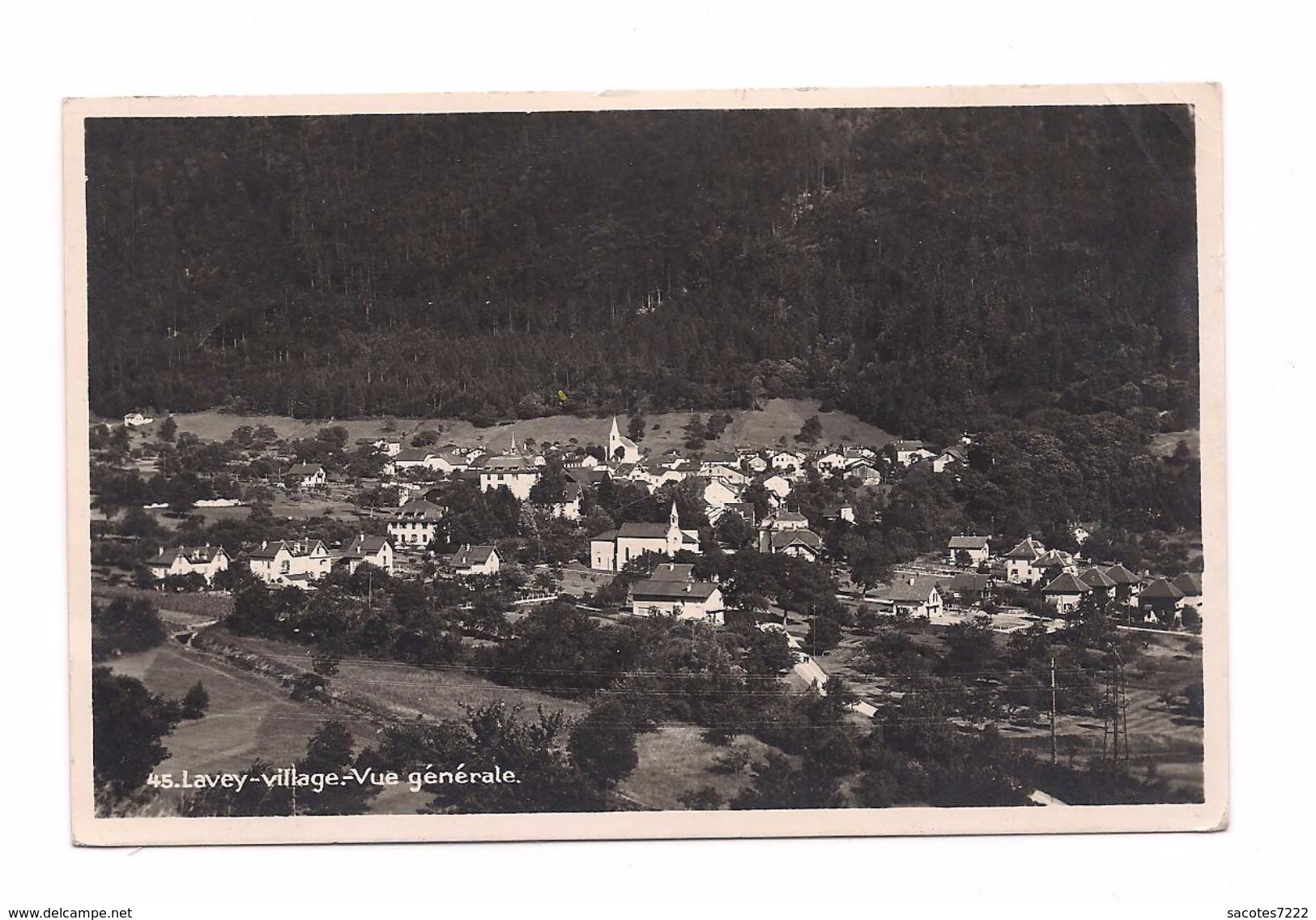 LAVEY Village vue générale -