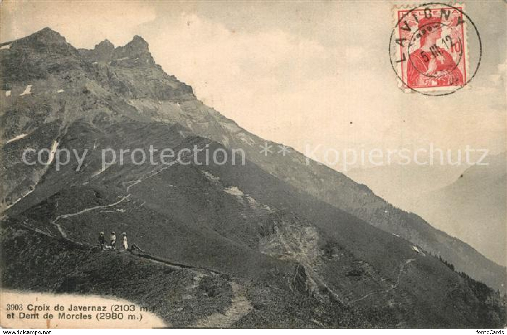 Lavigny Morges Croix de Javernaz et Dent de Morcles