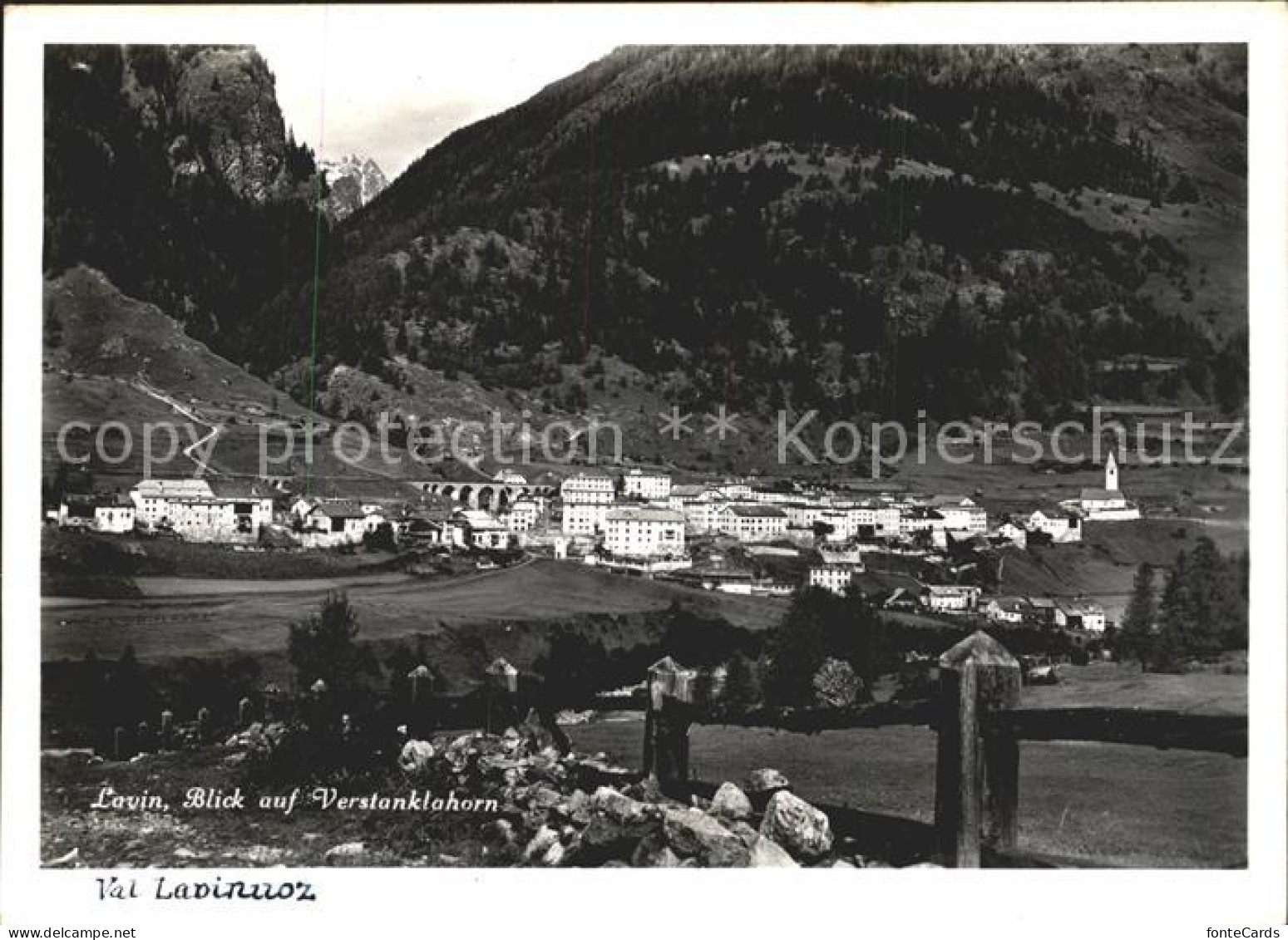 Lavin mit Verstanklahorn