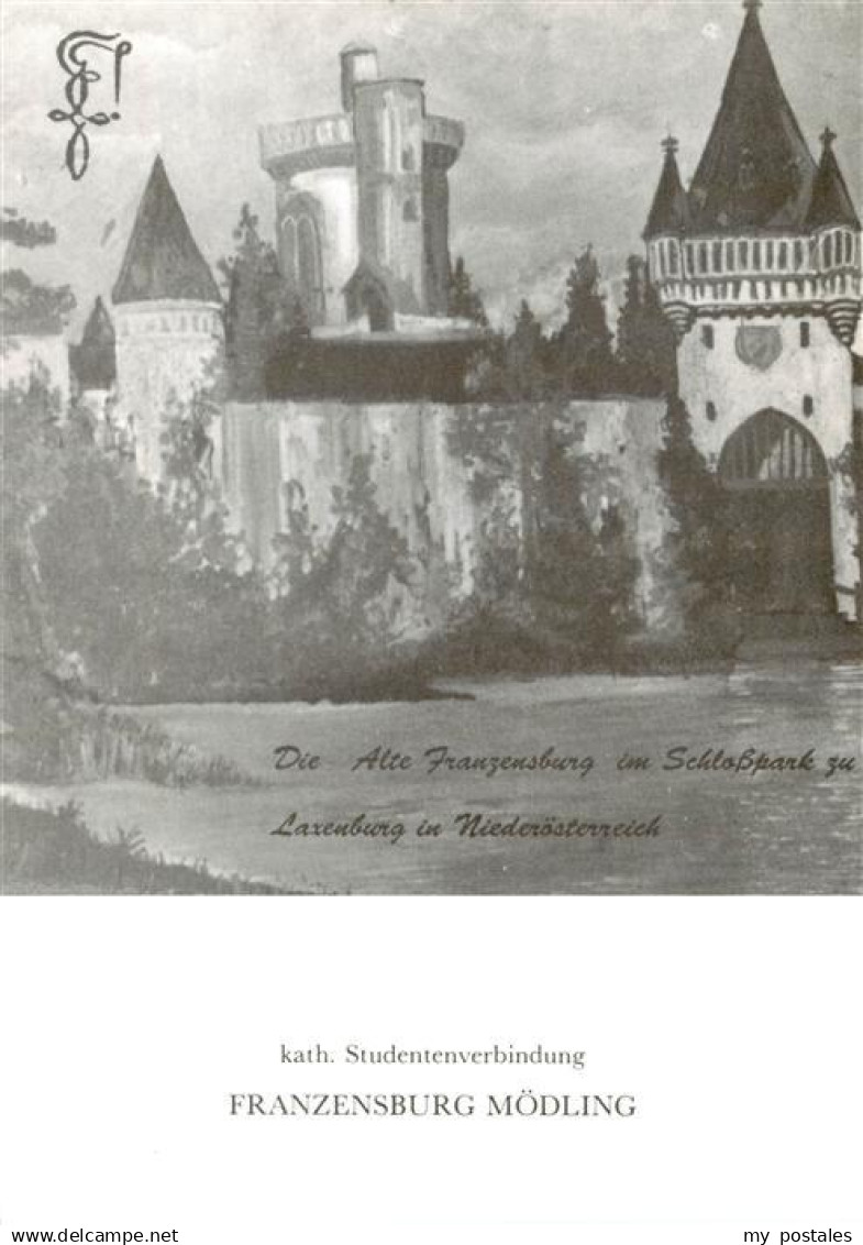 Laxenburg Niederoesterreich AT Alte Franzensburg im Schlosspark