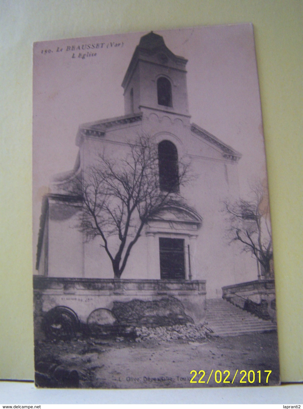 LE BEAUSSET (VAR) L'EGLISE.