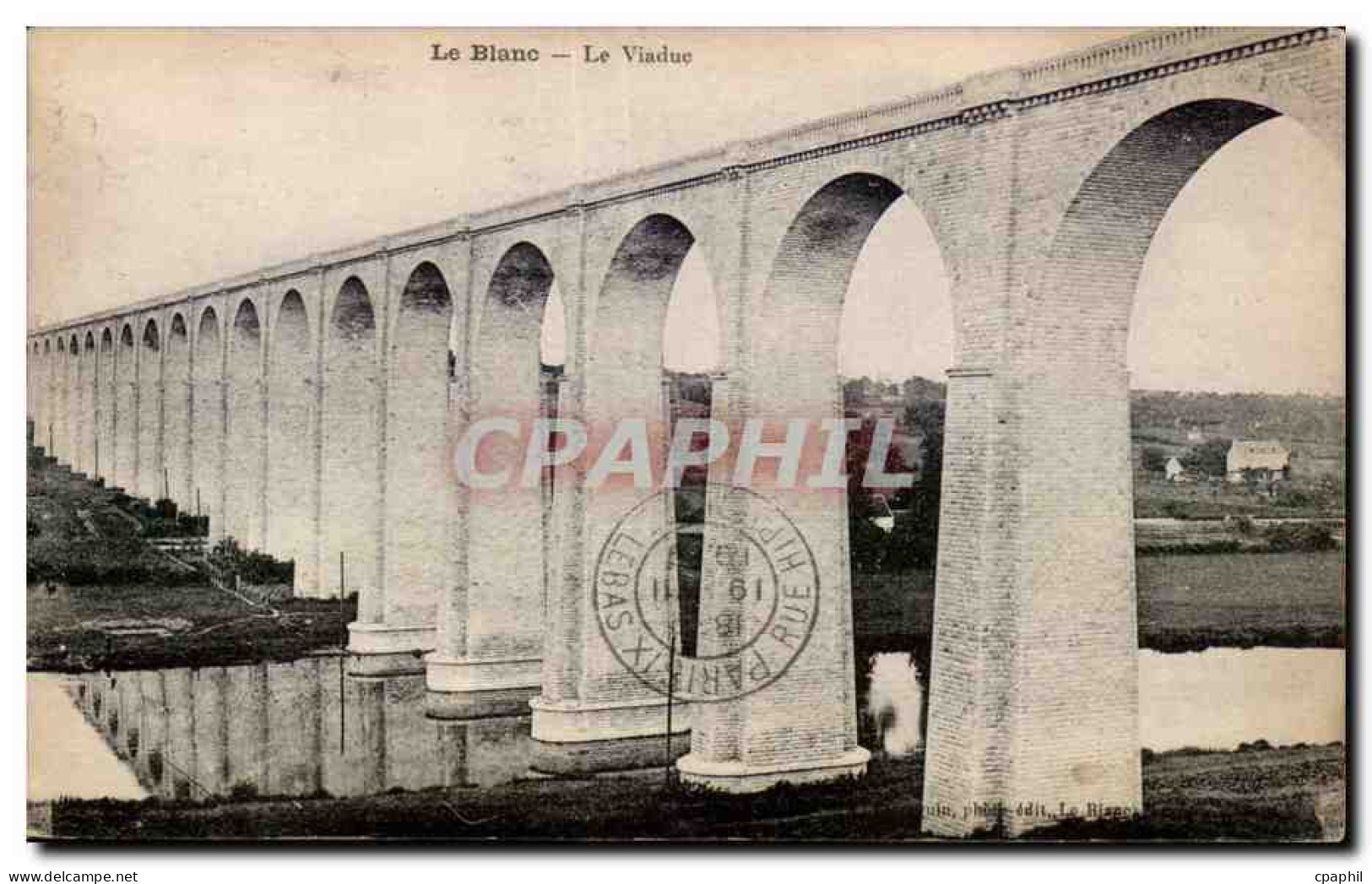 Le Blanc - Le Viaduc - CPA