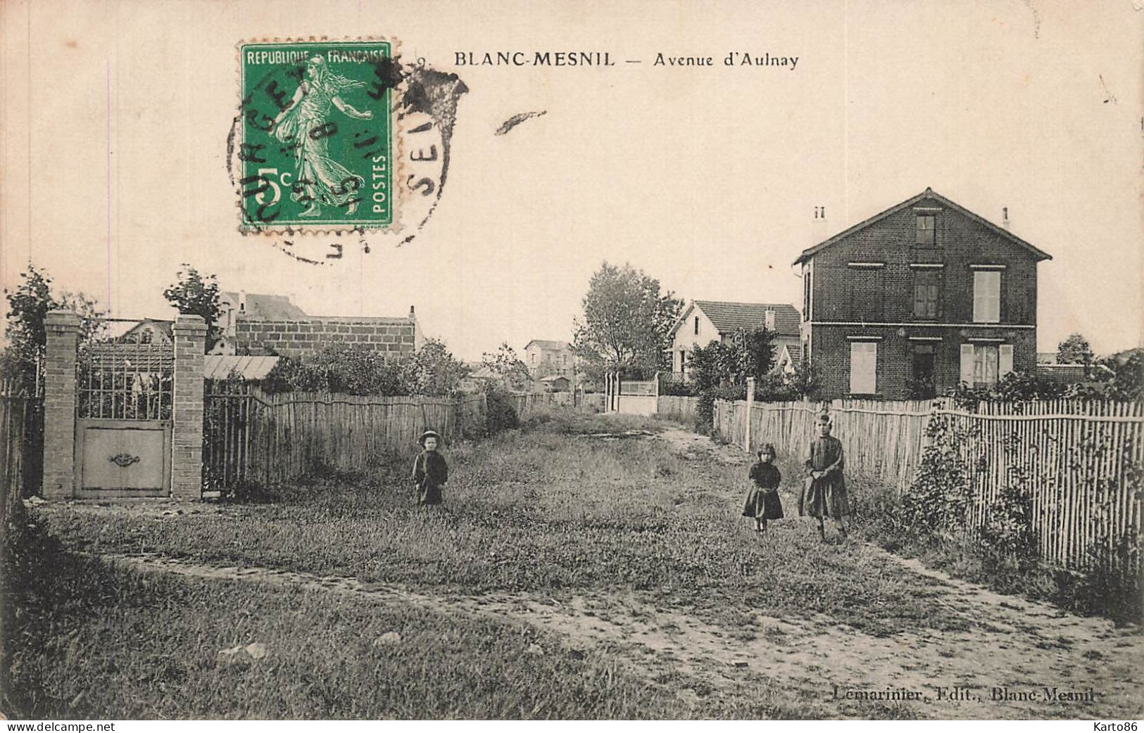 le blanc mesnil * avenue d'aulnay * quartier faubourg