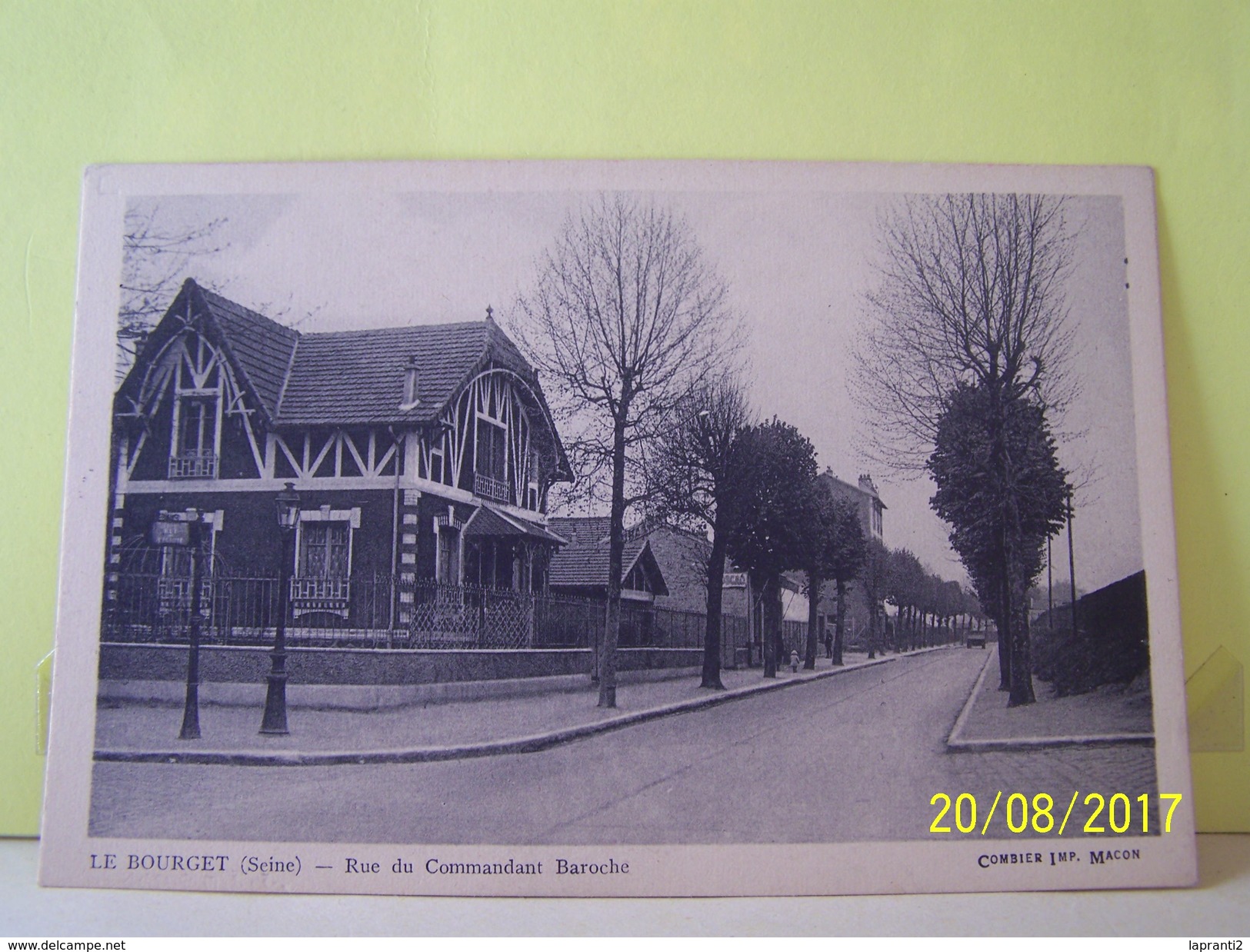 LE BOURGET (SEINE SAINT DENIS) RUE DU COMMANDANT BAROCHE.