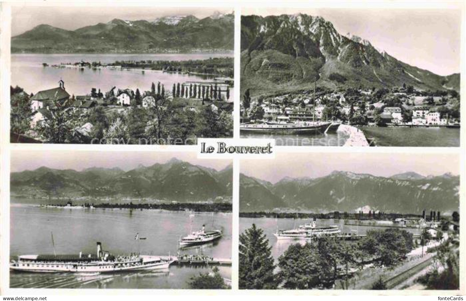 Le Bouveret Port-Valais Monthey VS Vues panoramiques Lac Léman et les Alpes