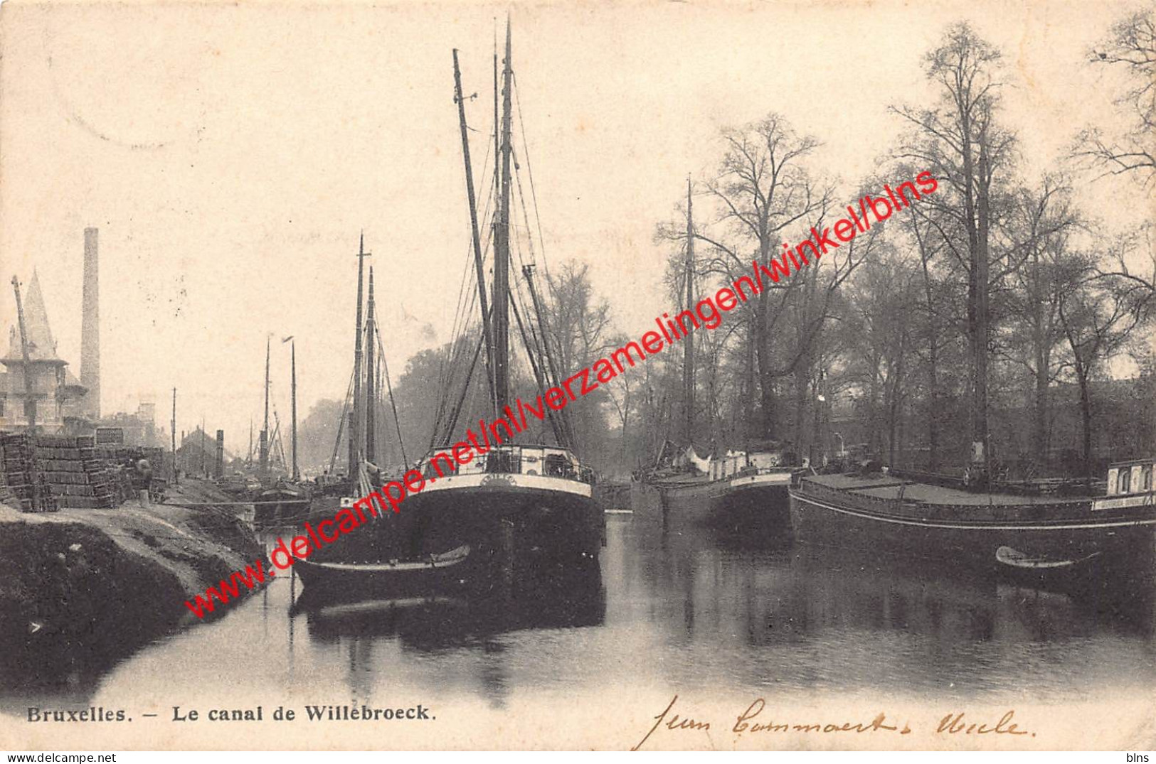 Le canal de Willebroeck - Brussel Bruxelles