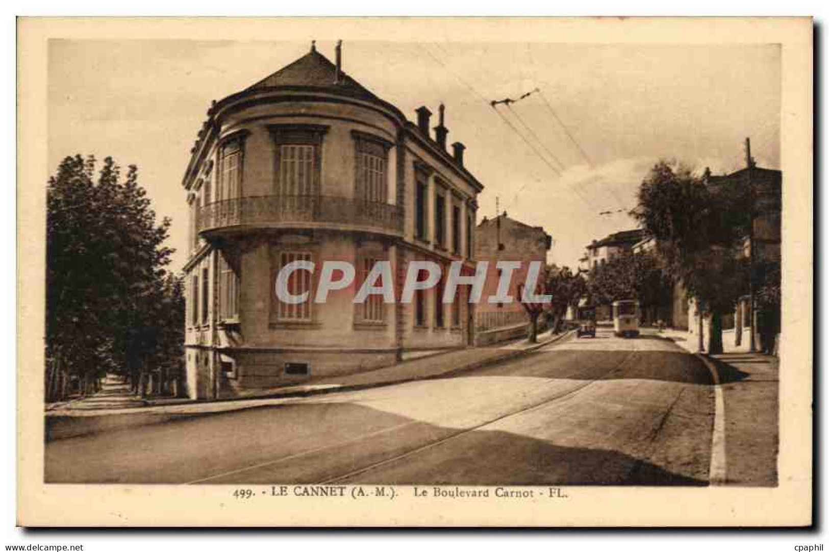 Le Cannet CPA Le boulevard Carnot