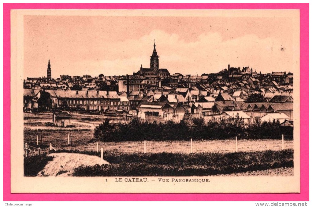 Le Cateau - Vue Panoramique - Édition FOURDRIGNIER-LOZÉ