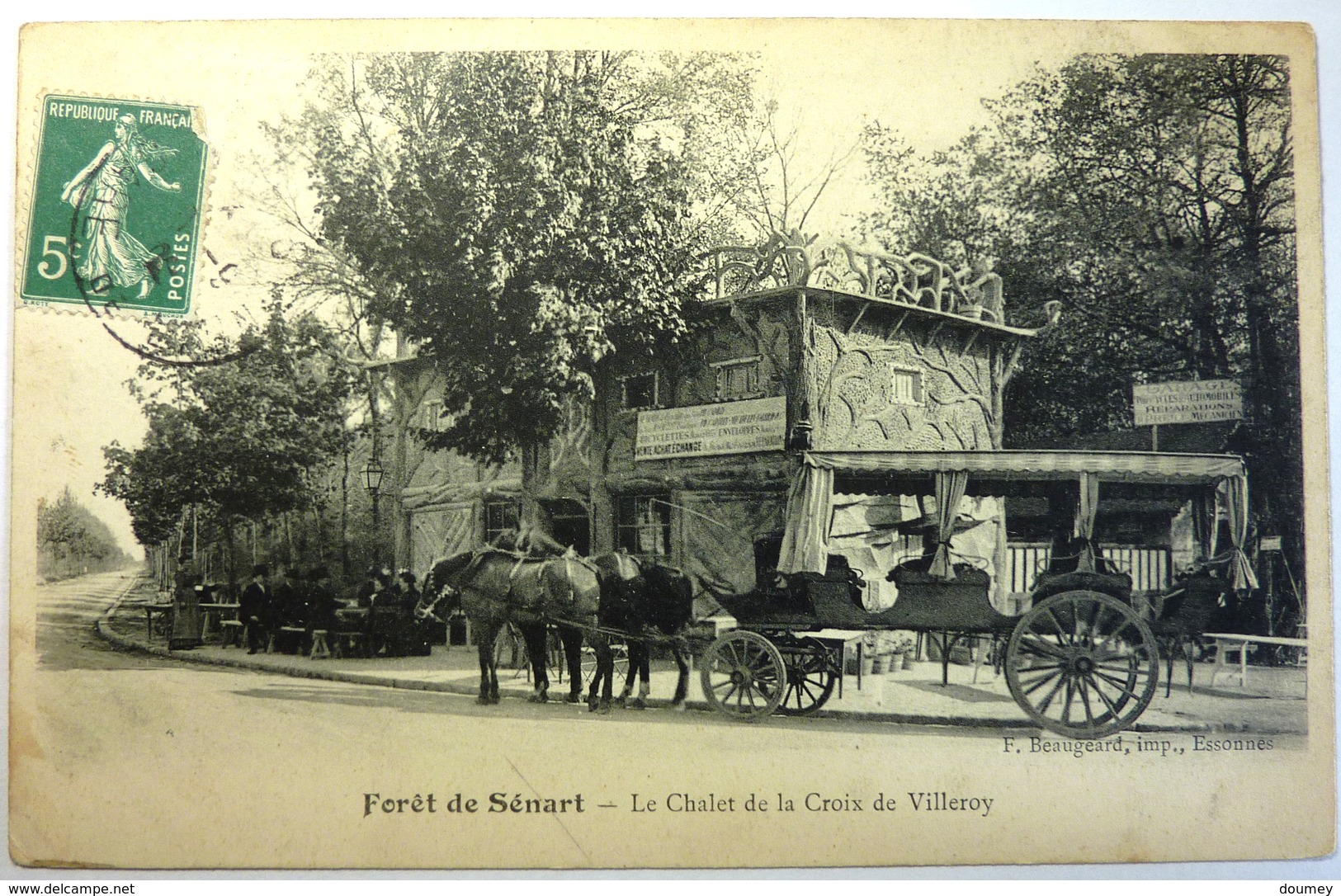LE CHALET DE LA CROIX DE VILLEROY - FORÊT DE SÉNART