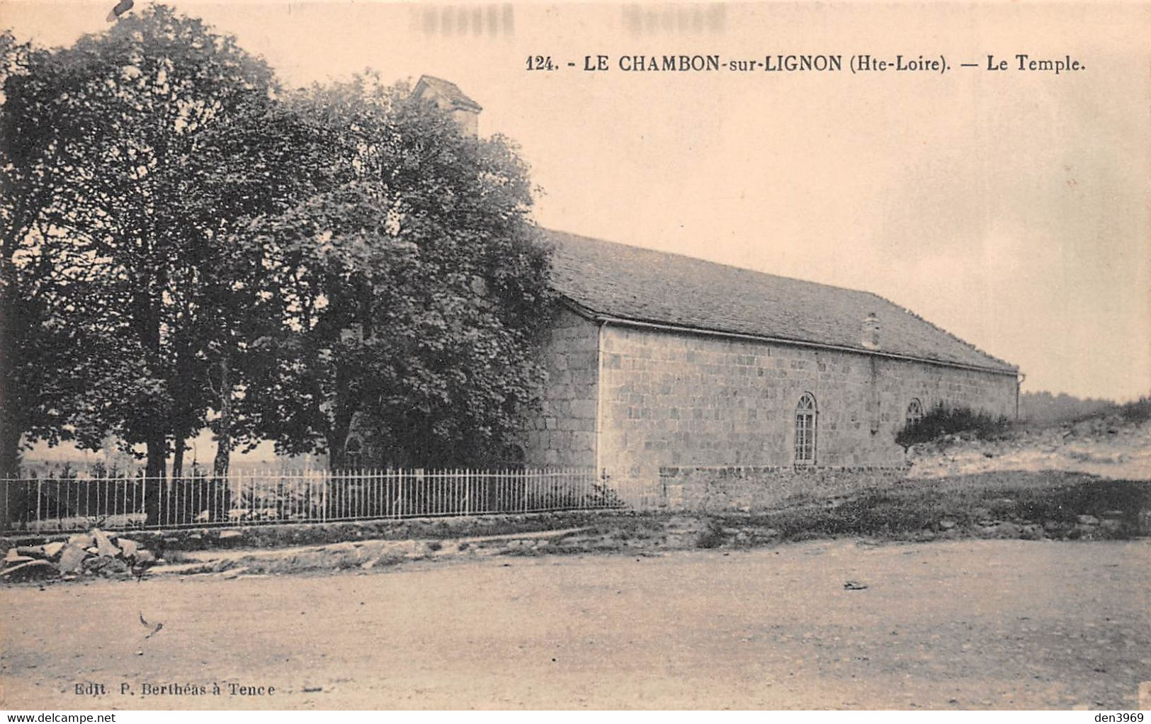Le CHAMBON-sur-LIGNON (Haute-Loire) - Le Temple