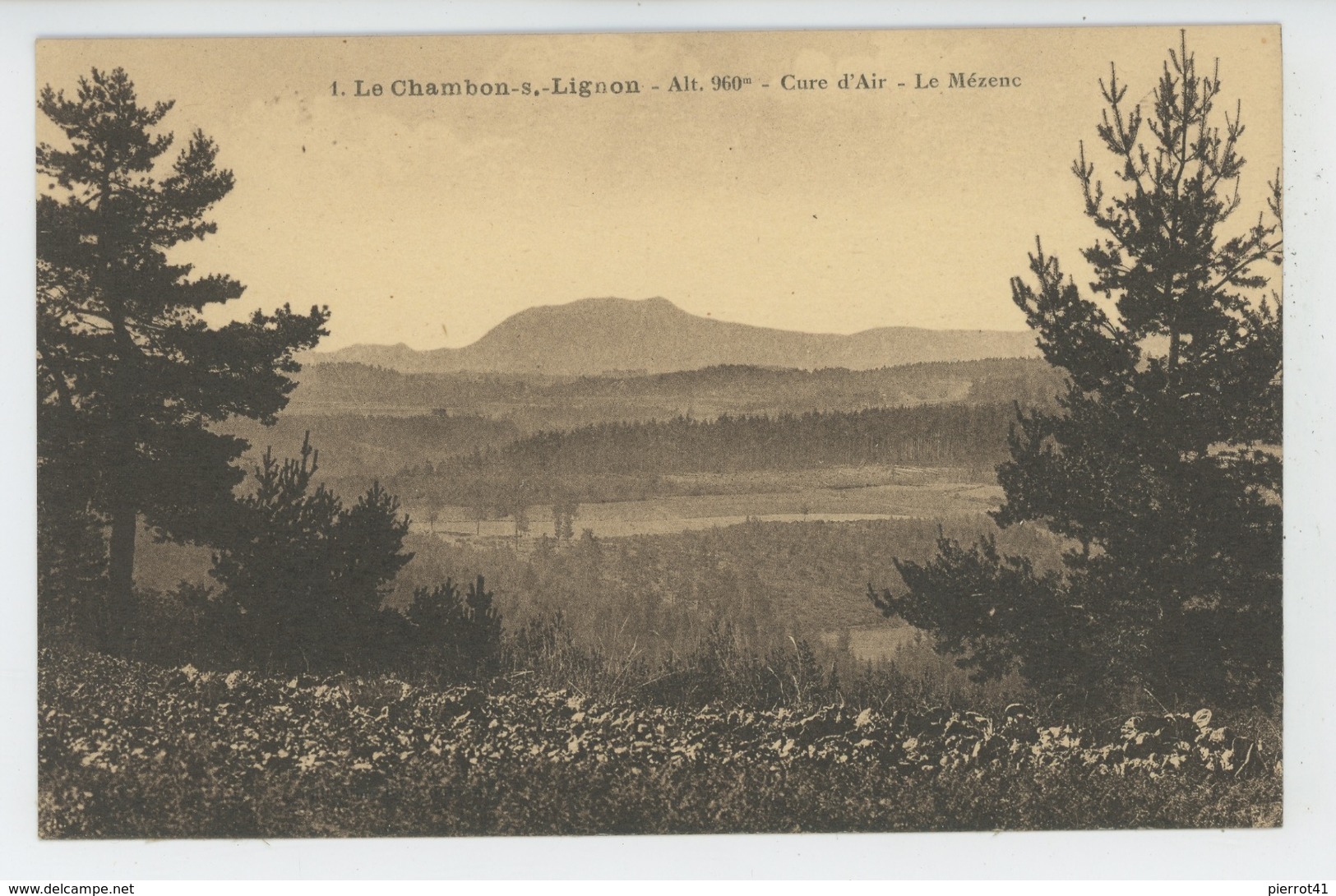 LE CHAMBON SUR LIGNON - Le Mézenc