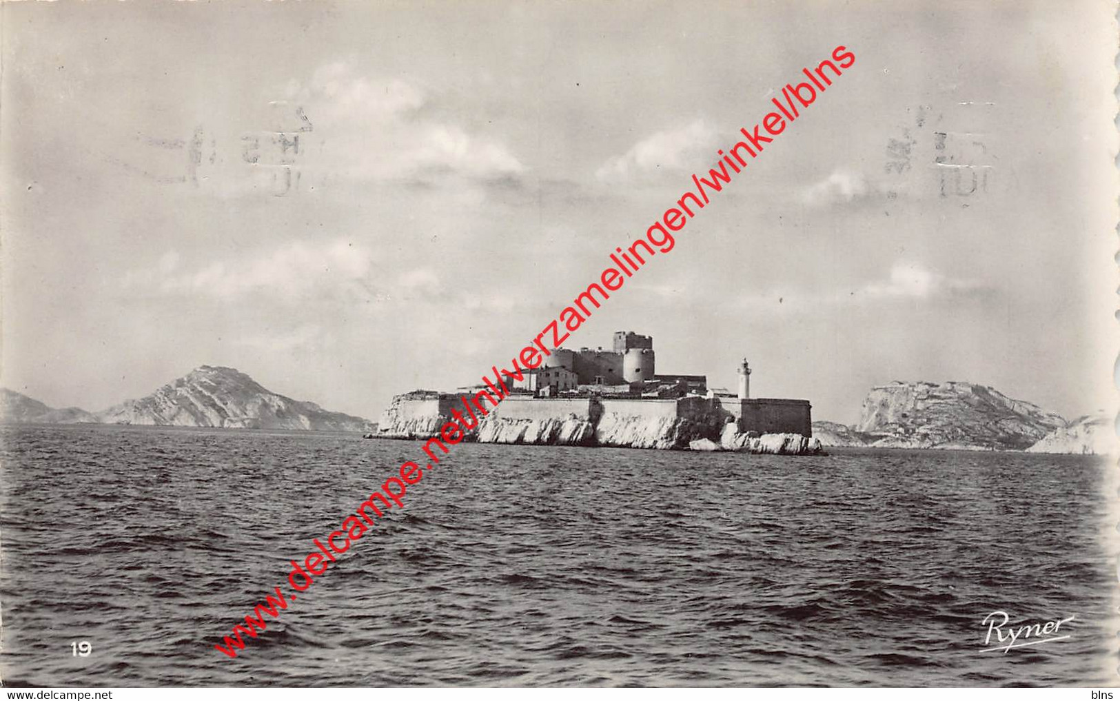 Le Château d'If les iles de Frioul - Marseille - (13) Bouches-du-Rhône
