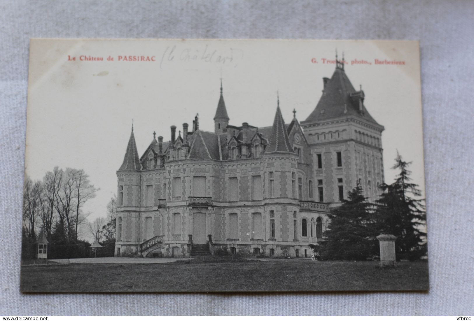 le château de Passirac, Charente 16