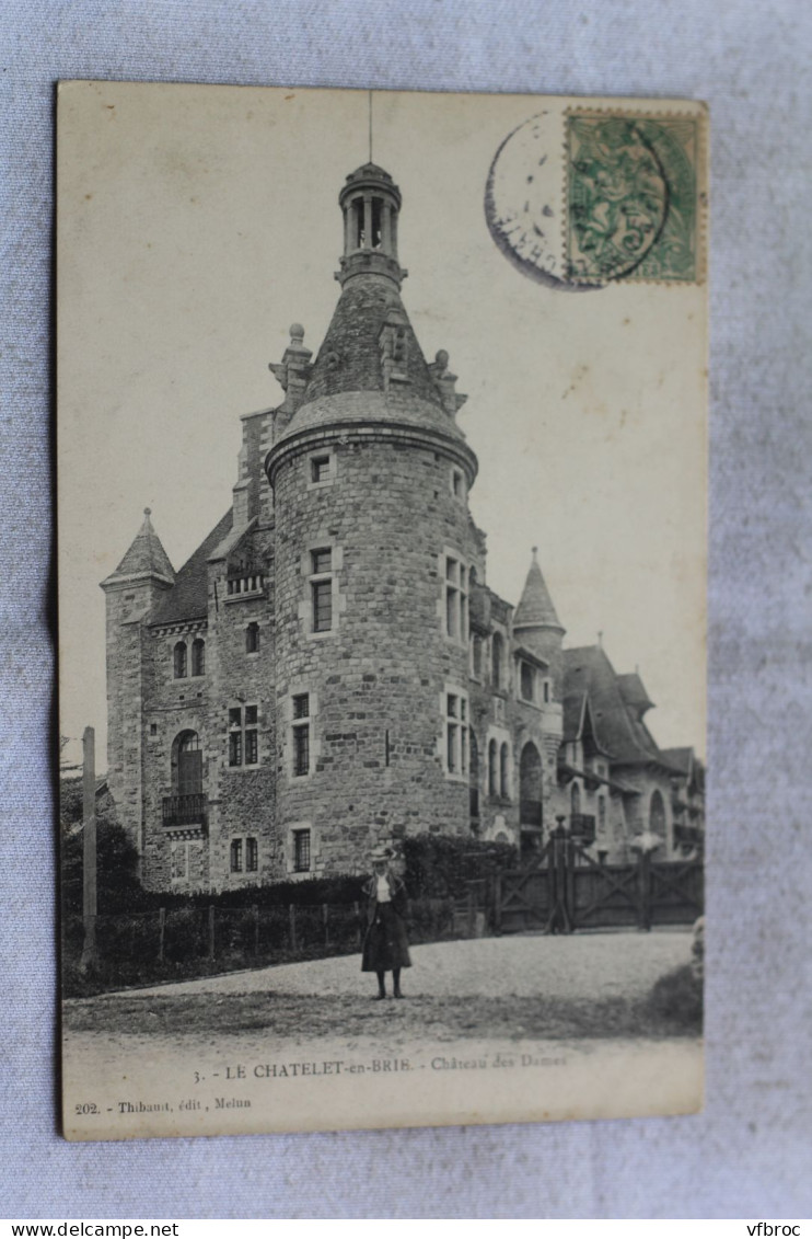 Le Chatelet en Brie, château des Dames, Seine et Marne 77