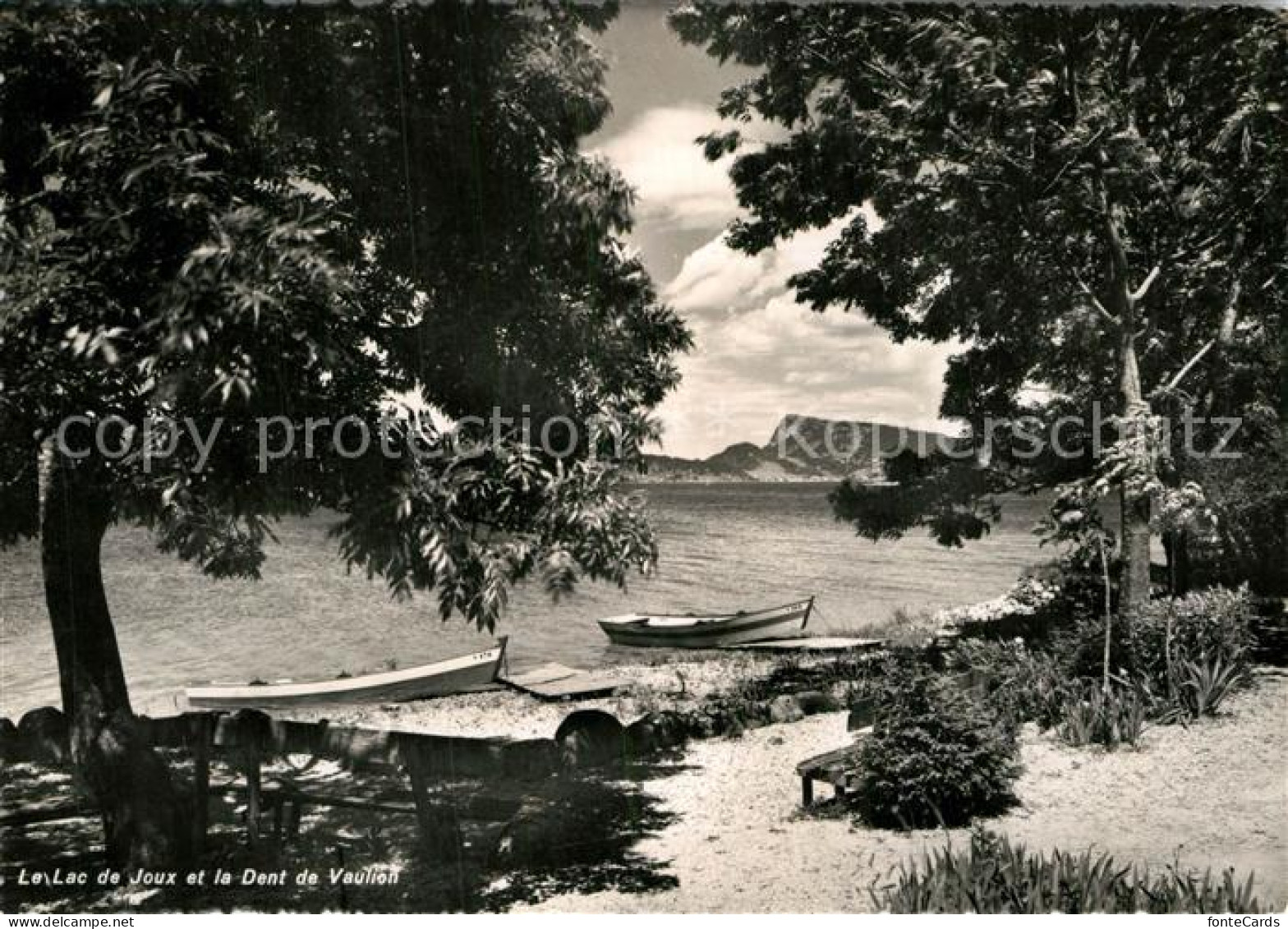 Le Chenit Lac de Joux et la Dent de Vaulion
