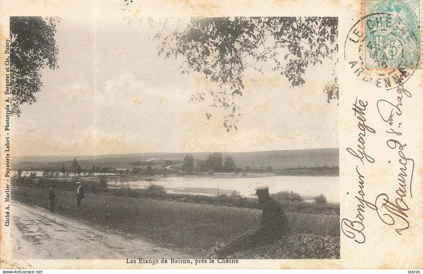 LE CHESNE - Les Etangs de Bairon, près Le Chesne