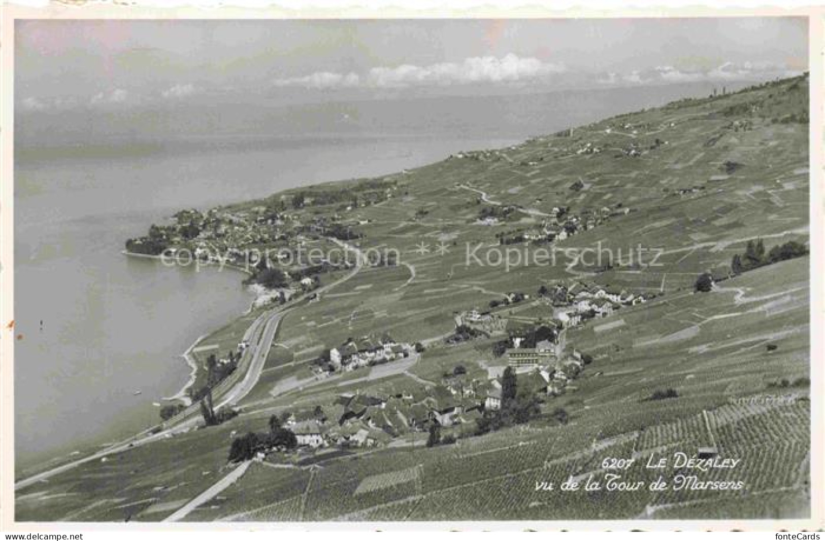 Le Dezaley Rosemont-Dezaley LAUSANNE VD vue de la Tour de Marsens