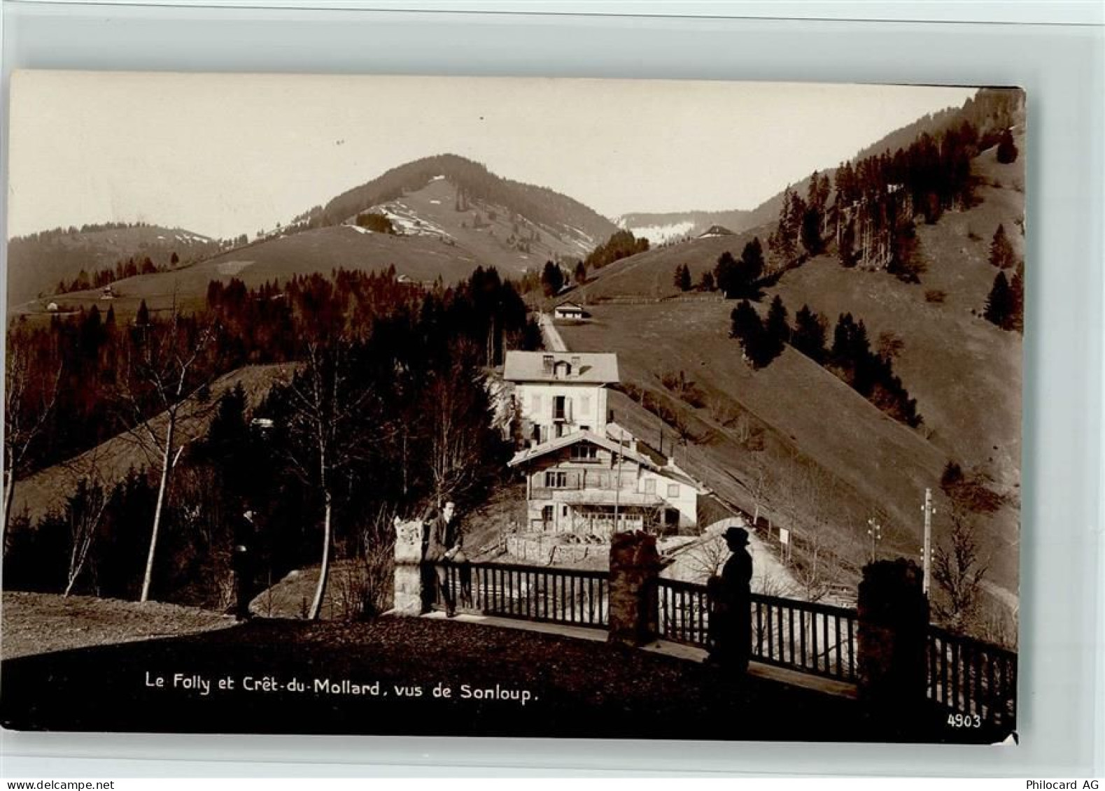 Le Folly - et Crêt-du-Mollard vus de Sonloup - 11063872