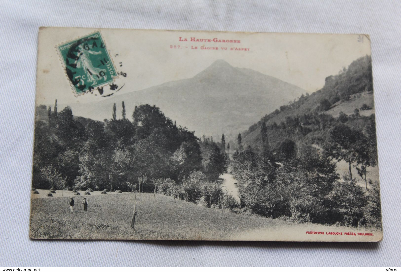 Le Gagire vu d'Aspet, Haute Garonne 31