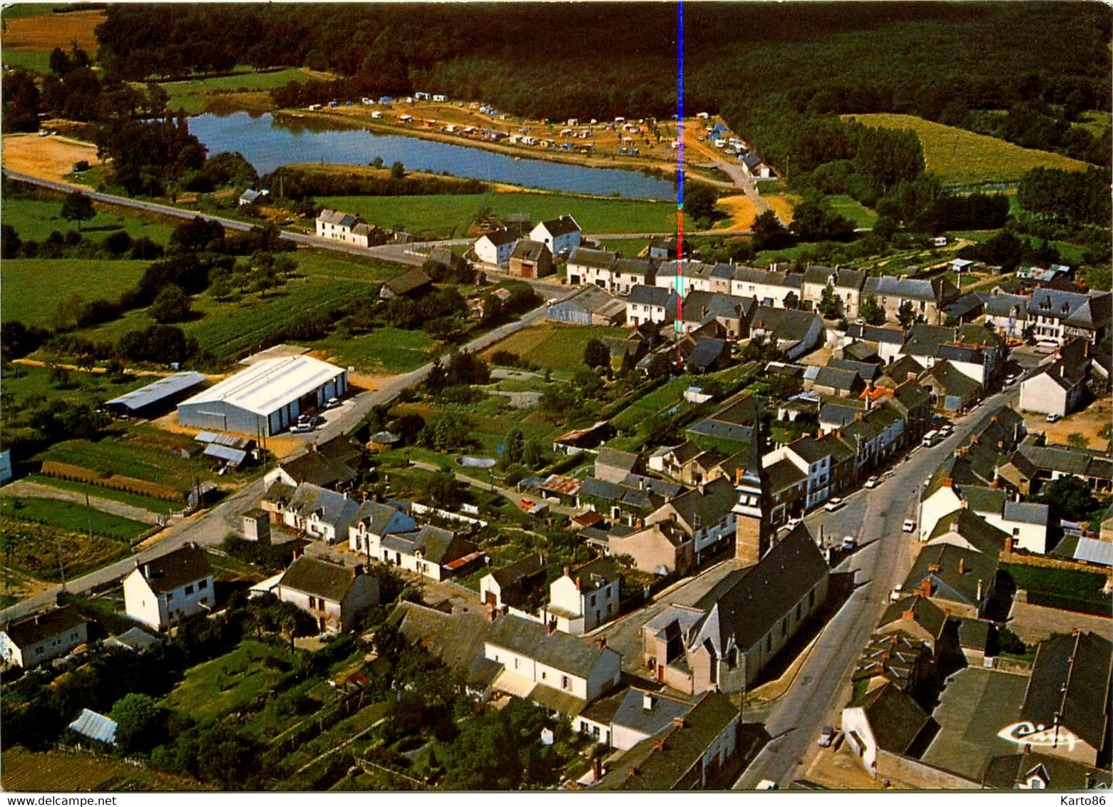 le gavre * vue générale aérienne