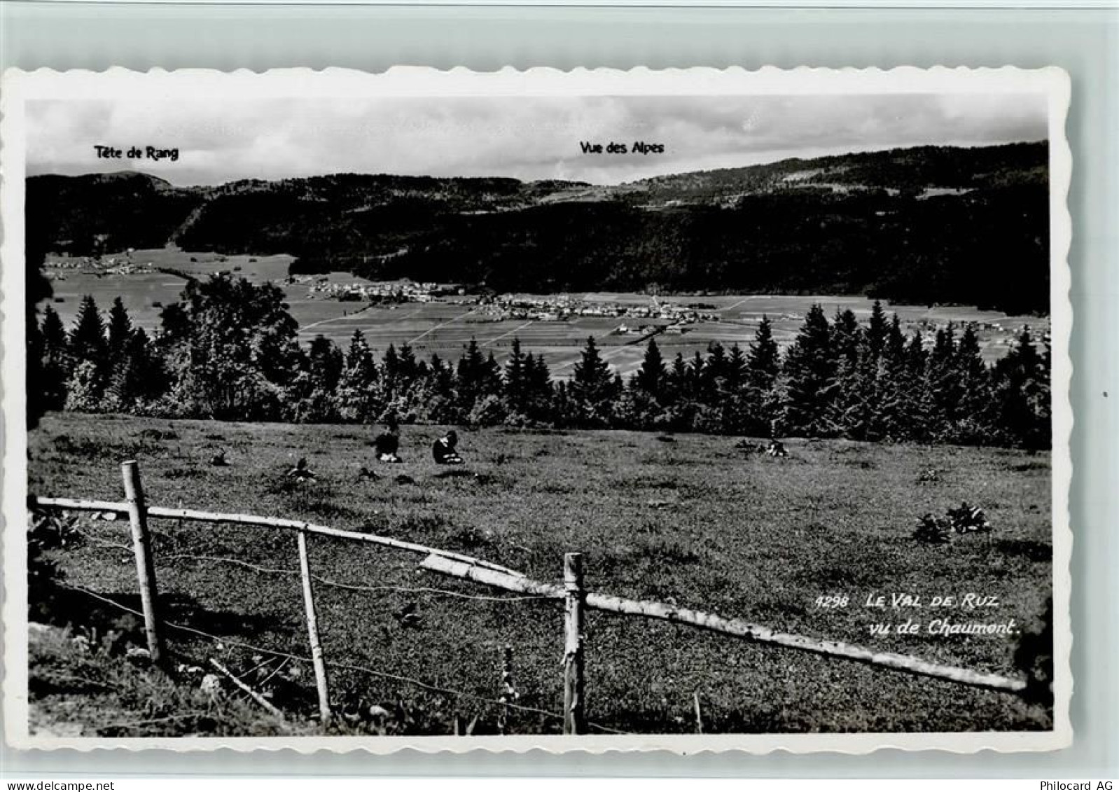 Le Grand Chaumont - Le Val de Ruz vu de Chaumont - 11084186