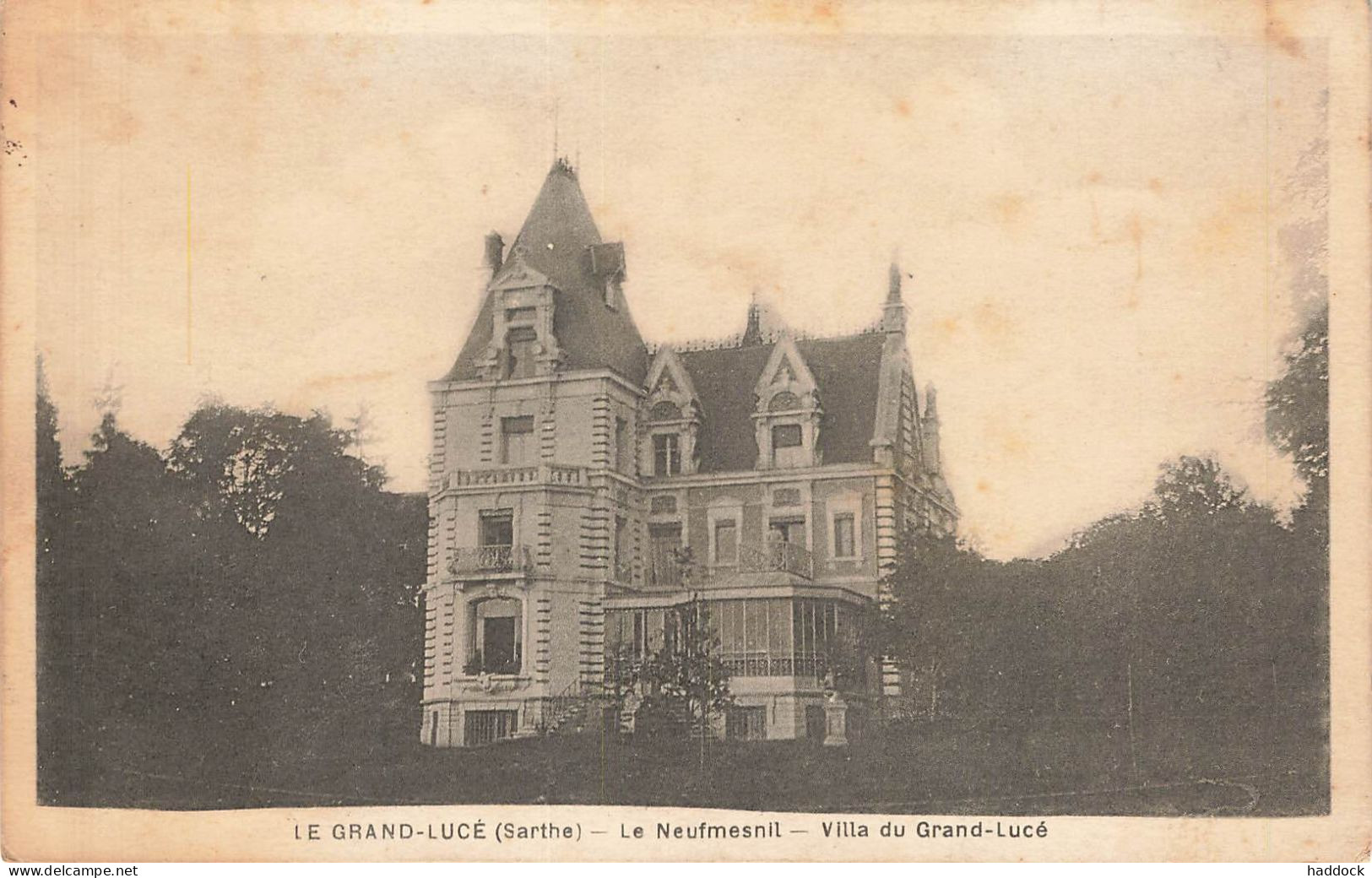 LE GRAND LUCE : LE NEUFMESNIL - VILLA DU GRAND LUCE