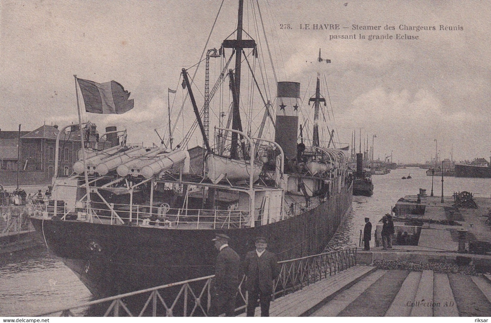 LE HAVRE(BATEAU PAQUEBOT)