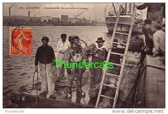 LE HAVRE SCAPHANDRIER ON VA METTRE LE CASQUE