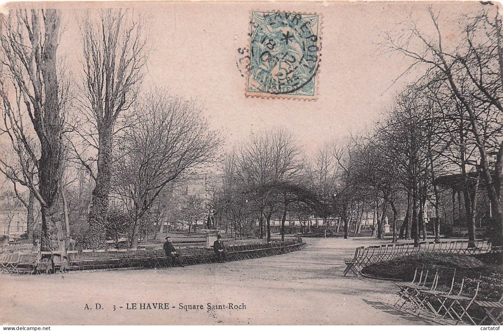 LE HAVRE . Square Saint-Roch