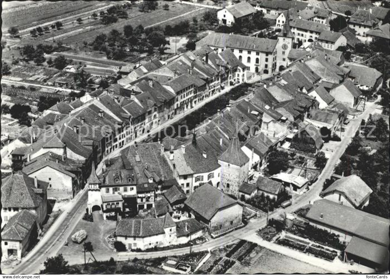 Le Landeron Vue d avion