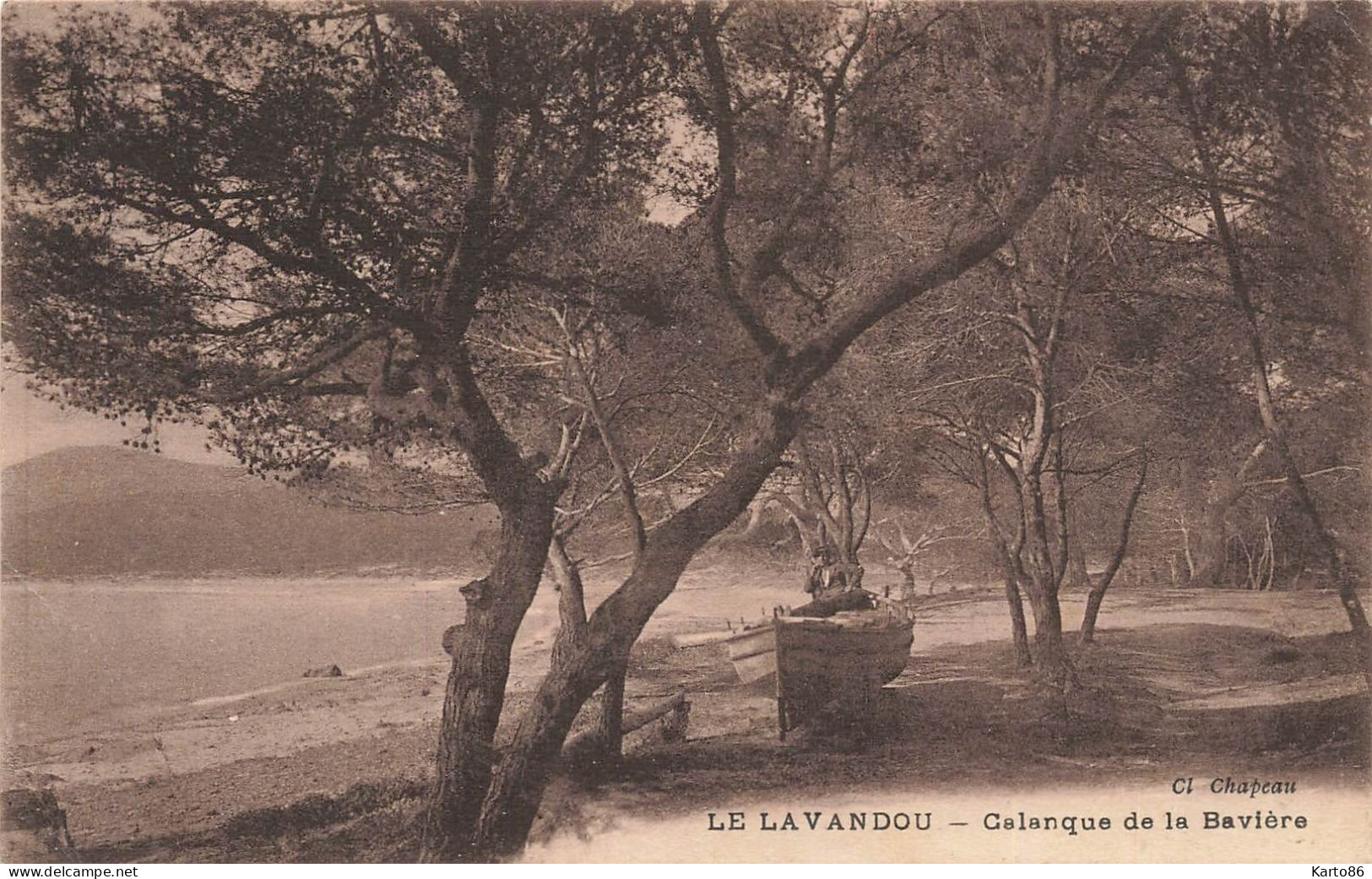 le lavandou * la calanque de la bavière * la plage