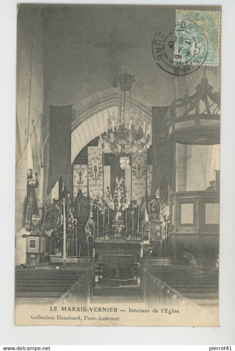 LE MARAIS VERNIER - Intérieur de l'Eglise