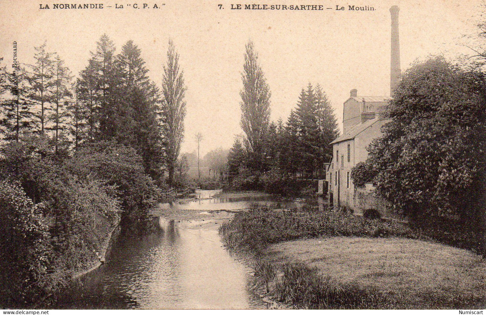 Le Mêle-sur-Sarthe le Moulin moulin à eau