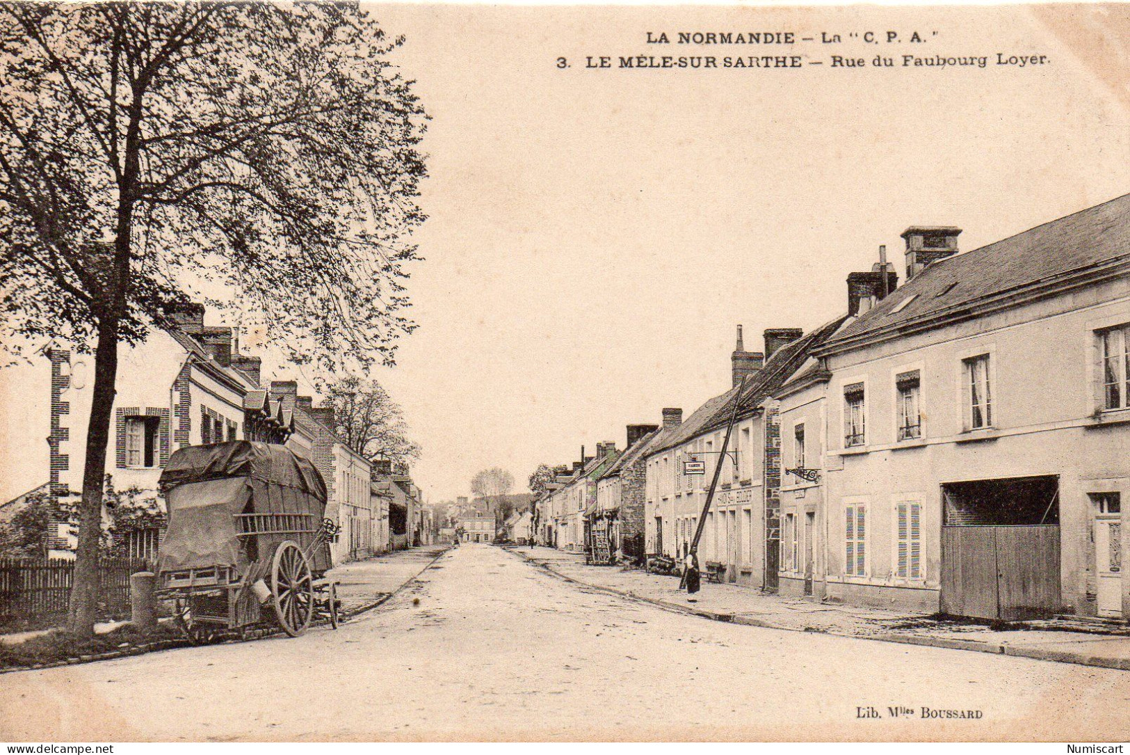 Le Mêle-sur-Sarthe rue du Faubourg Loyer