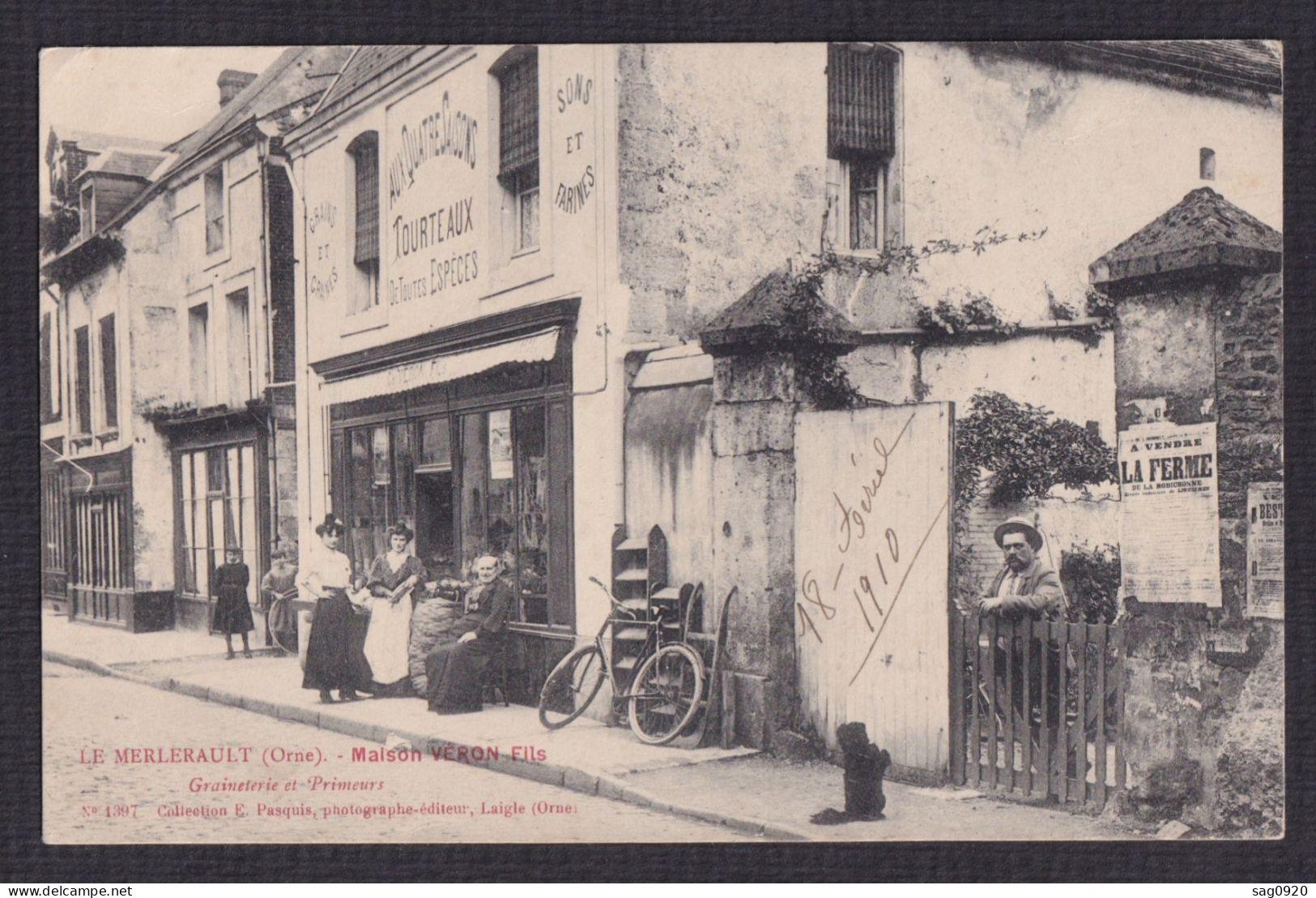 Le Merlerault (Orne) - Maison VERON Fils - Graineterie et Primeurs