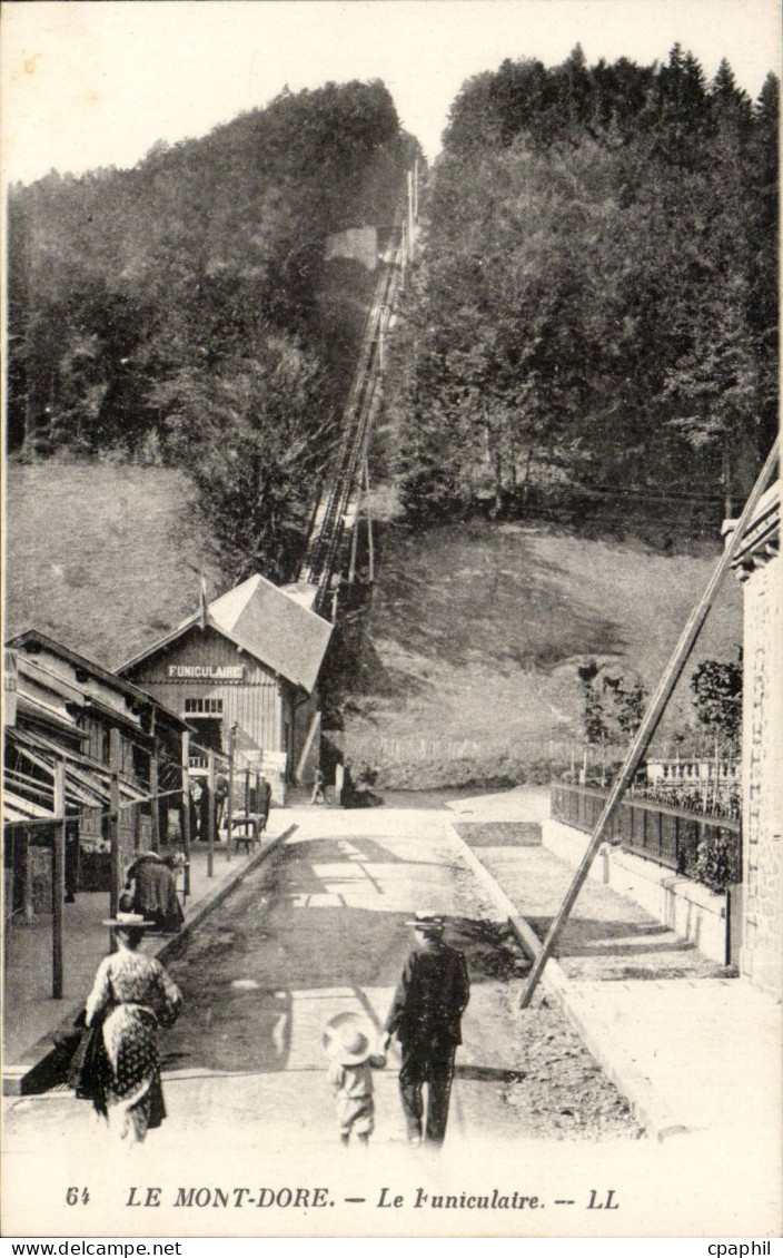 Le Mont Dore - Funiculaire - CPA