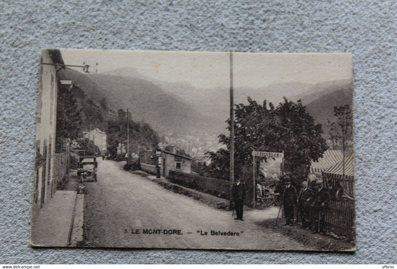 le Mont Dore, le belvédère, Puy de Dôme 63
