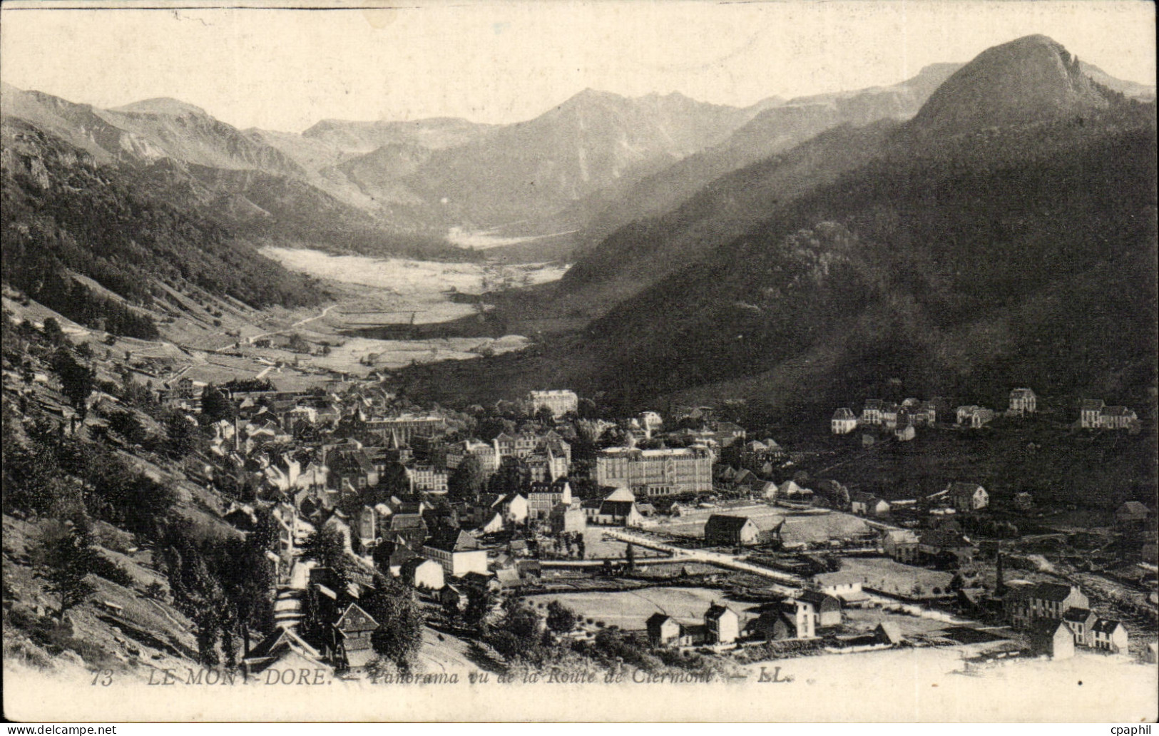 Le Mont Dore - Panorama - CPA