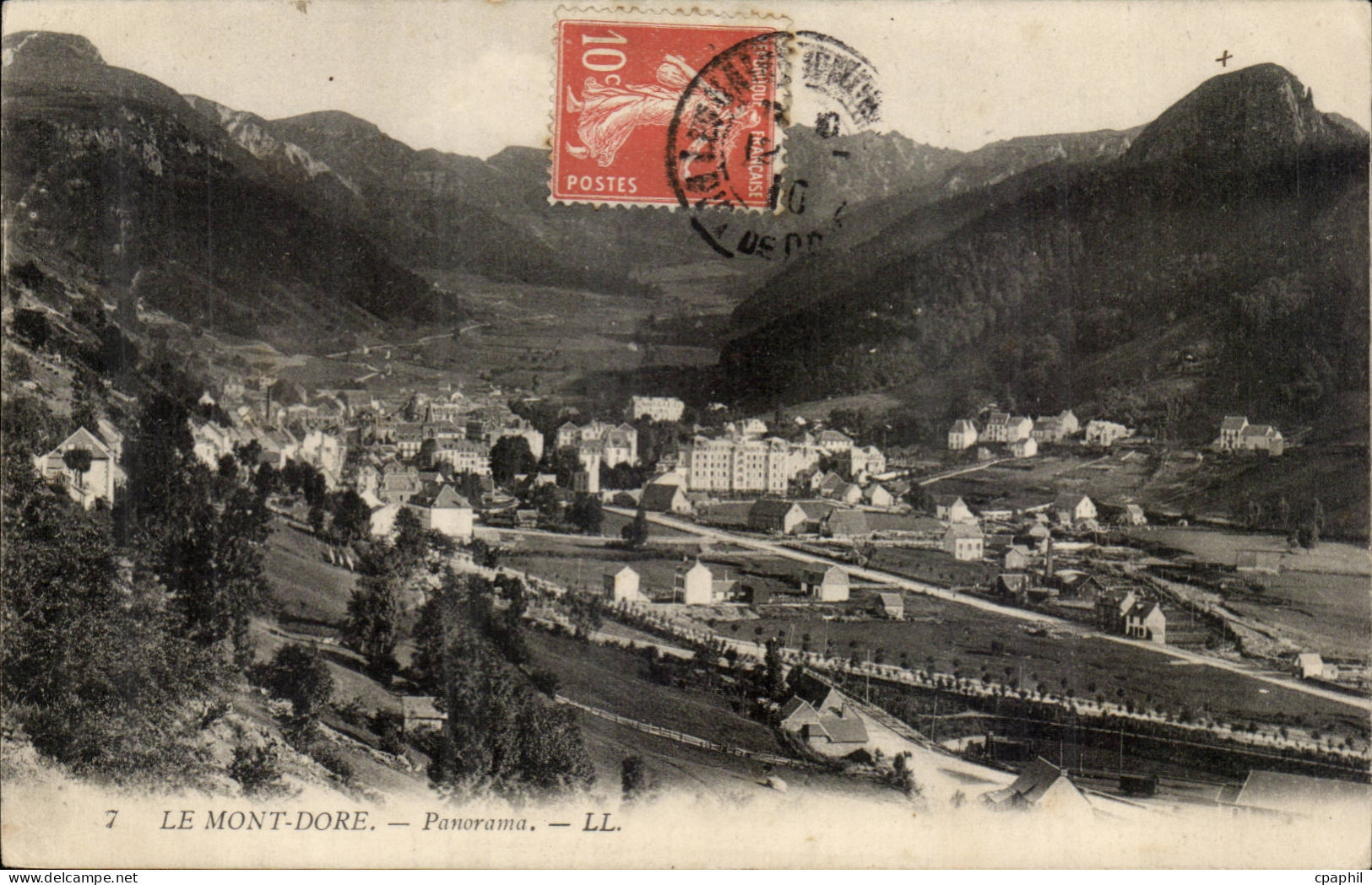 Le Mont Dore - Panorama - CPA