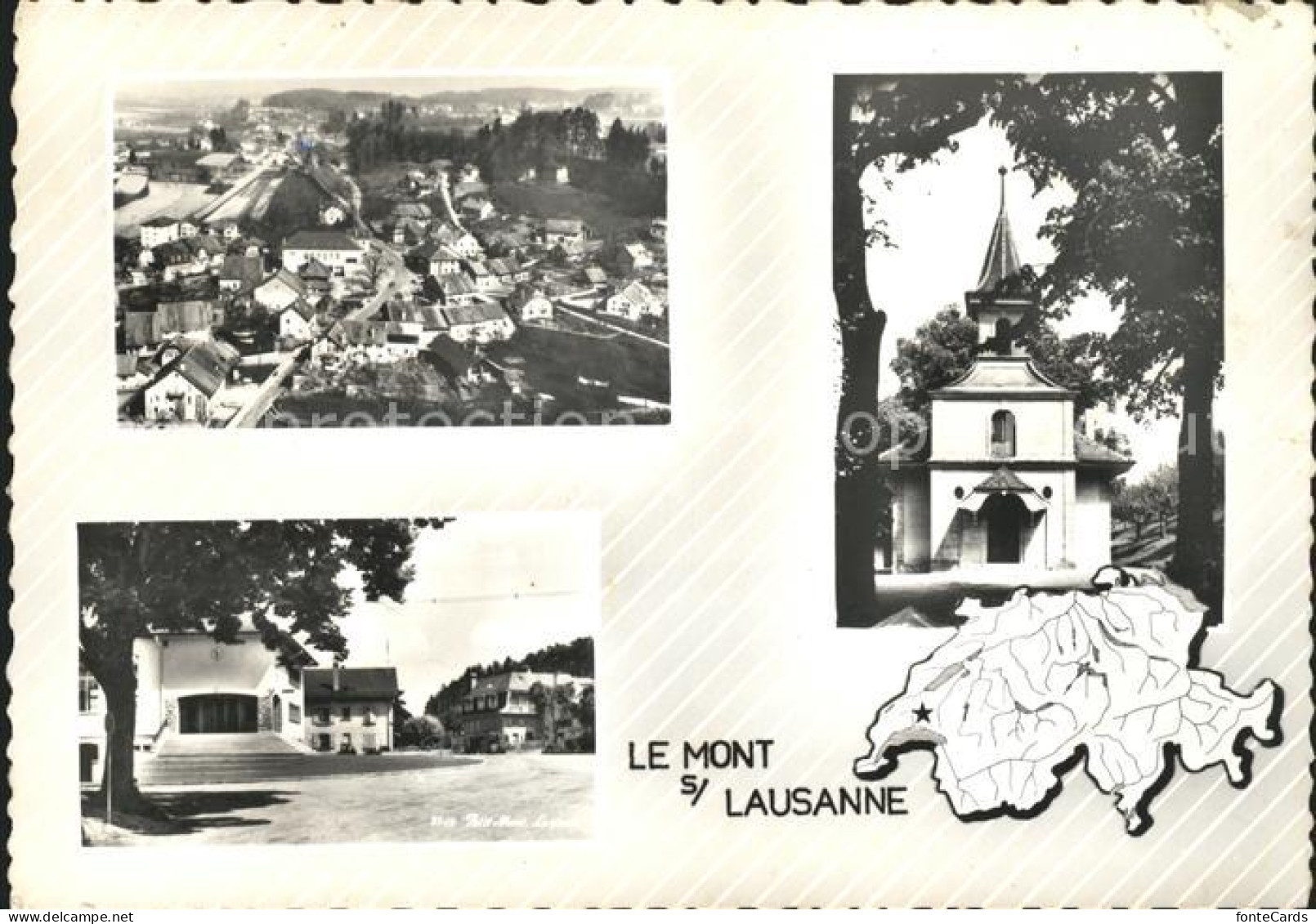 Le Mont-sur-Lausanne Pettit Mont Kirche