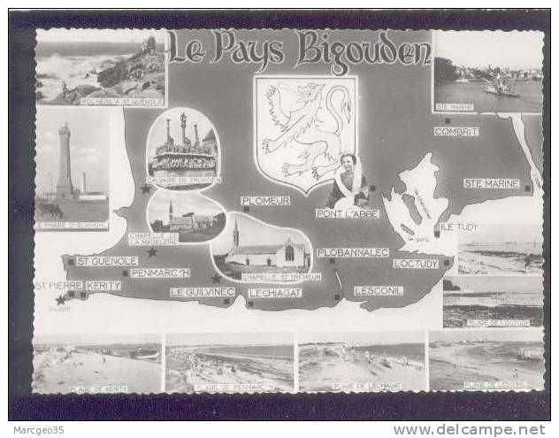 le pays bigouden édit.jack n° 10.009 loctudy lesconil plobannalec chiagat guilvinec penmarc'h kerity st guenolé plomeur