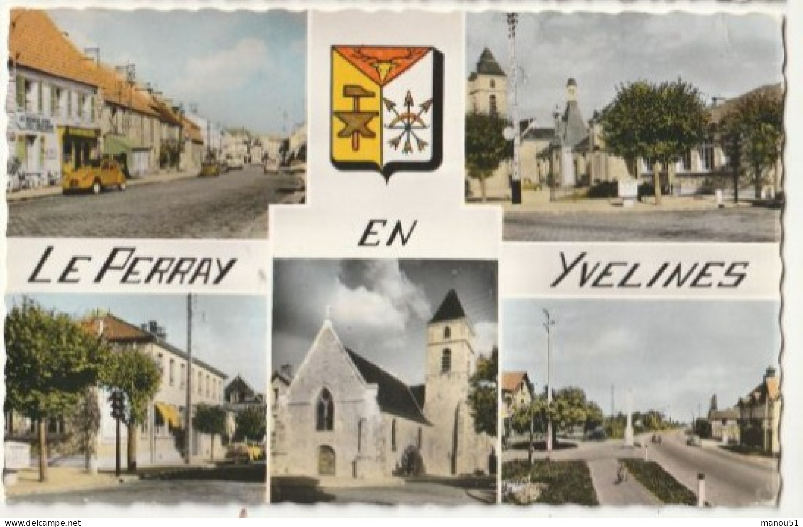 LE PERRAY en YVELINES - CPSM : multi vues