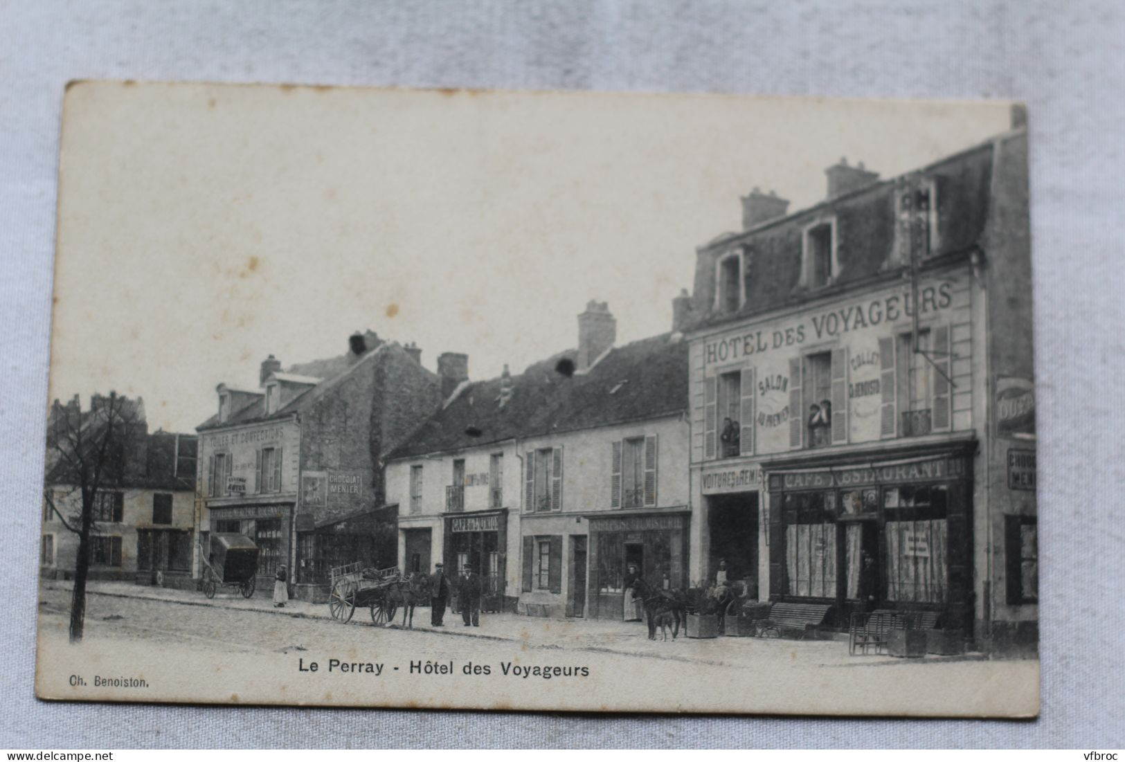 Le Perray, hôtel des voyageurs, Yvelines 78