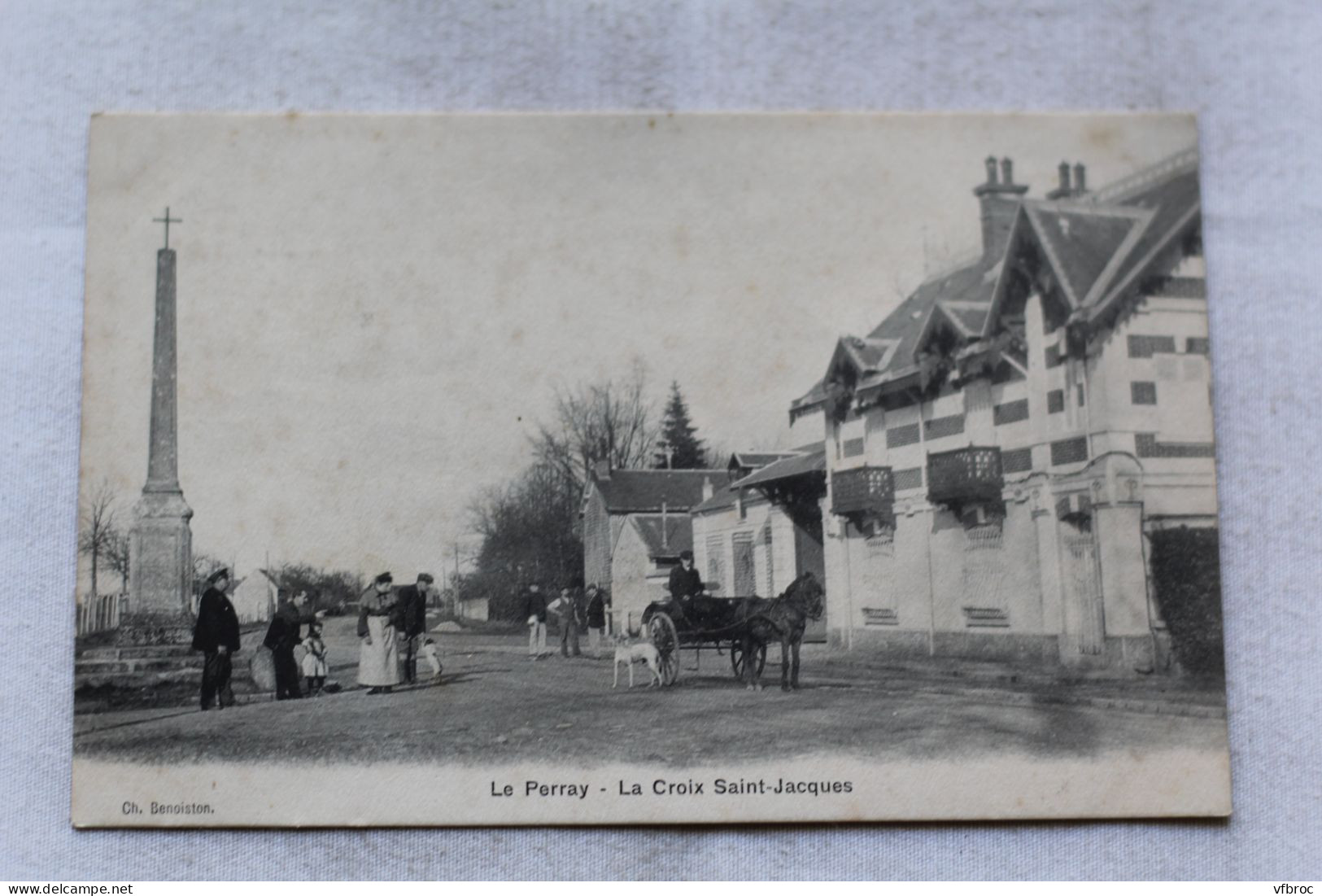 Le Perray, la croix saint Jacques, Yvelines 78