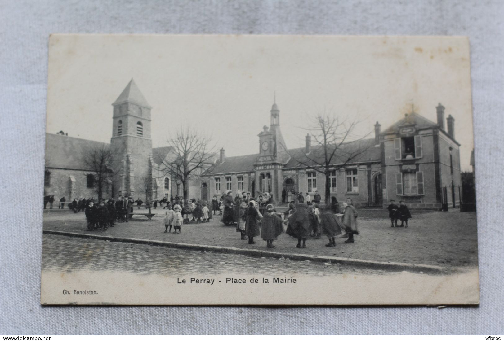 Le Perray, place de la mairie, Yvelines 78